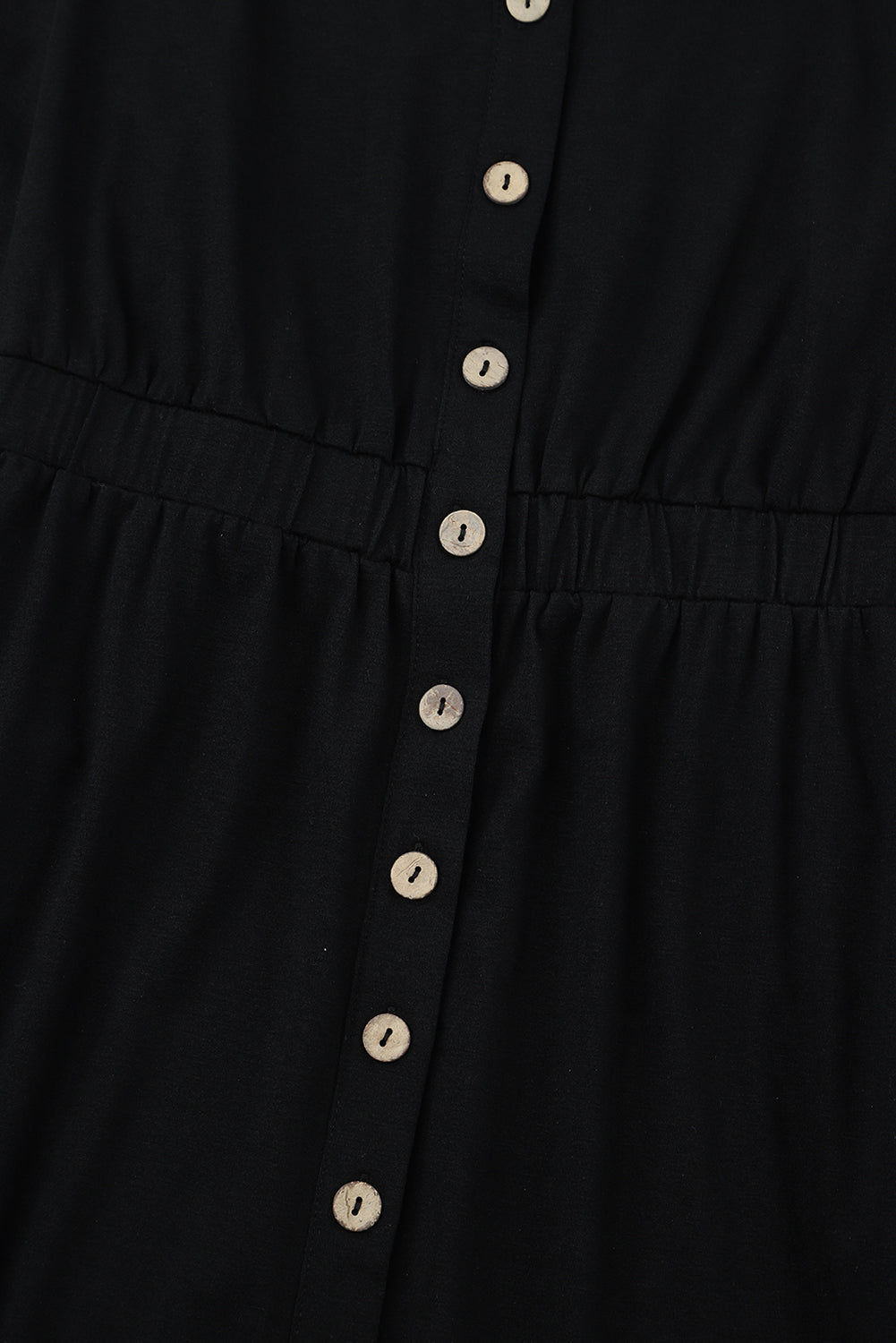 Black Button Up Dress