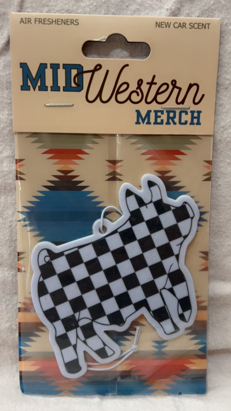 Checkered Pig Freshener